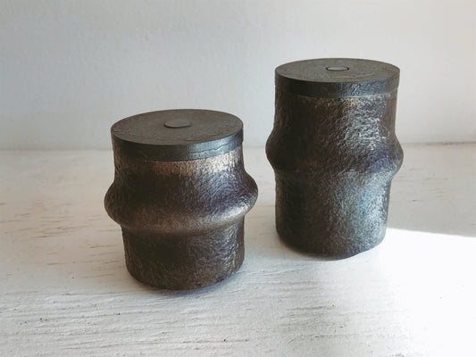 Forged Iron Medicine Jar