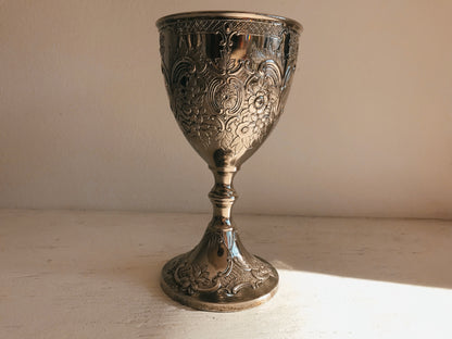 Medieval Silverplate Chalice