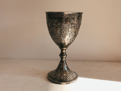 Medieval Silverplate Chalice