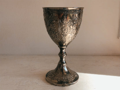 Medieval Silverplate Chalice