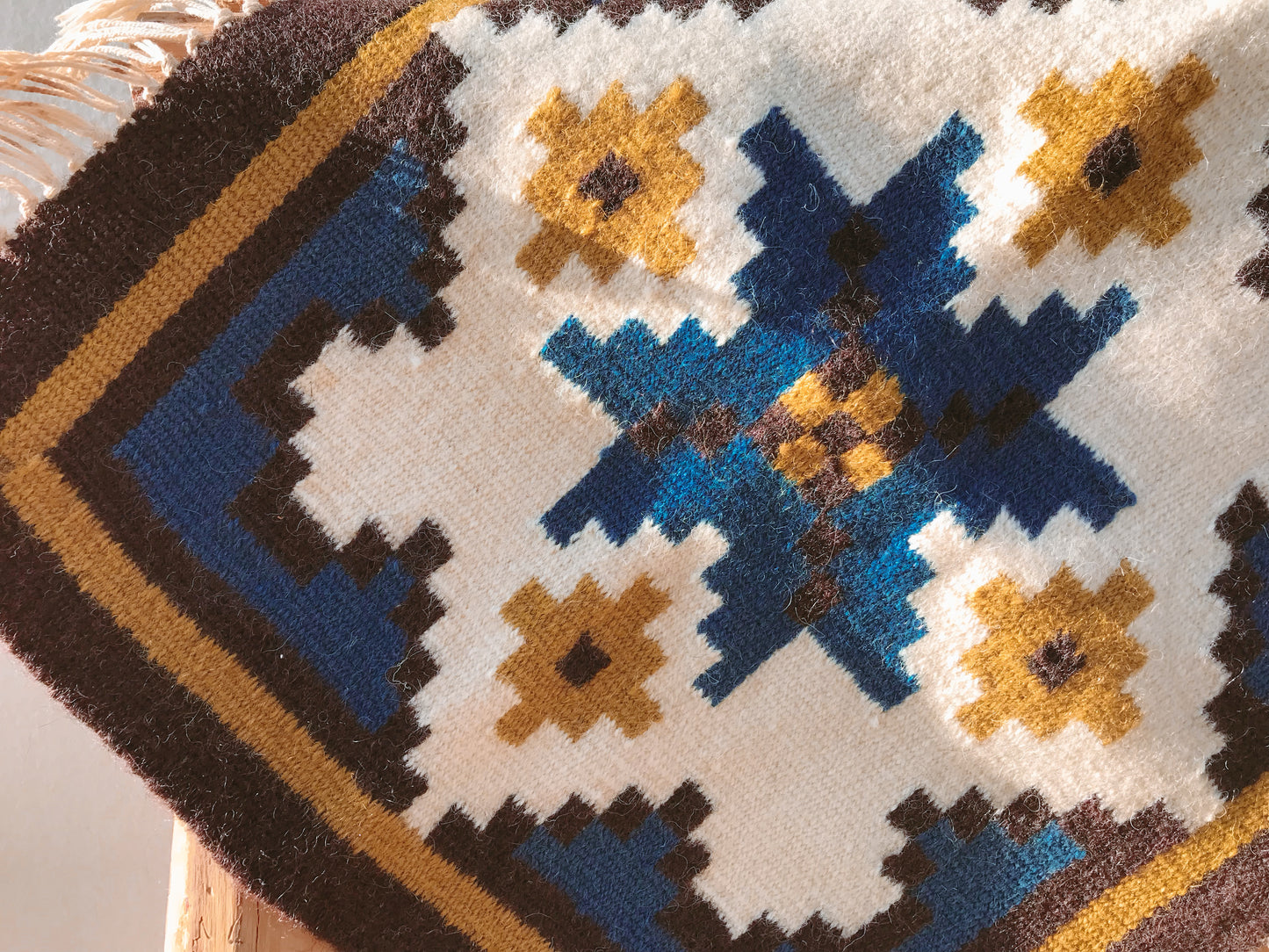 Small Norwegian Wool Rug/Tapestry