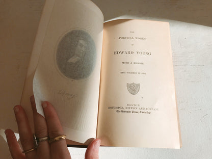 The Poetical Works of Edward Young, with a Memoir by Rev. J. Mitford