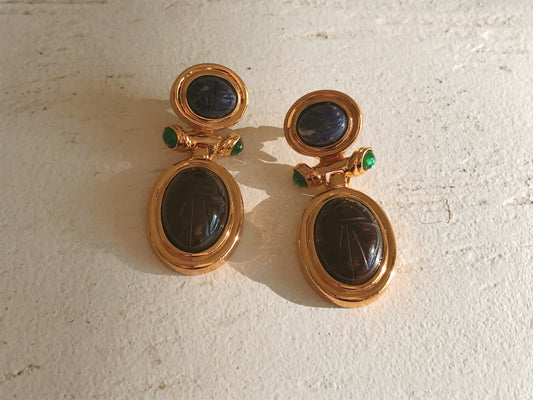 Givenchy Scarab Earrings