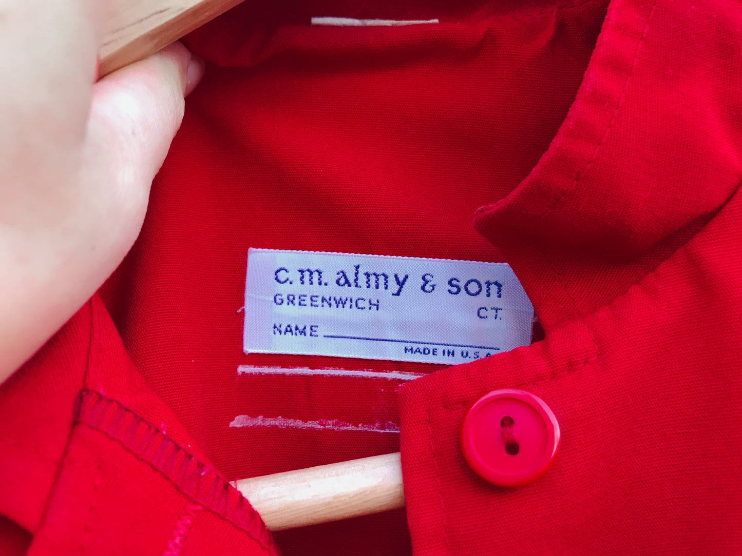 C.M.Almy & Sons Red Cassock