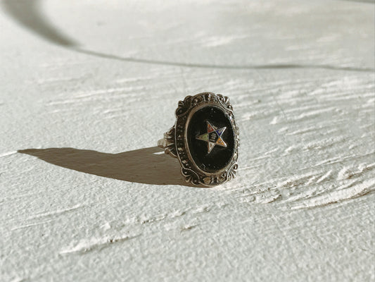 Order of the Eastern Star Signet Ring