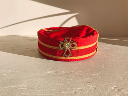 The C.E. Ward Co. Scottish Rite Commander Cross Court of Honor Cap