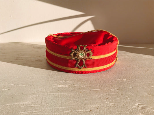 The C.E. Ward Co. Scottish Rite Commander Cross Court of Honor Cap