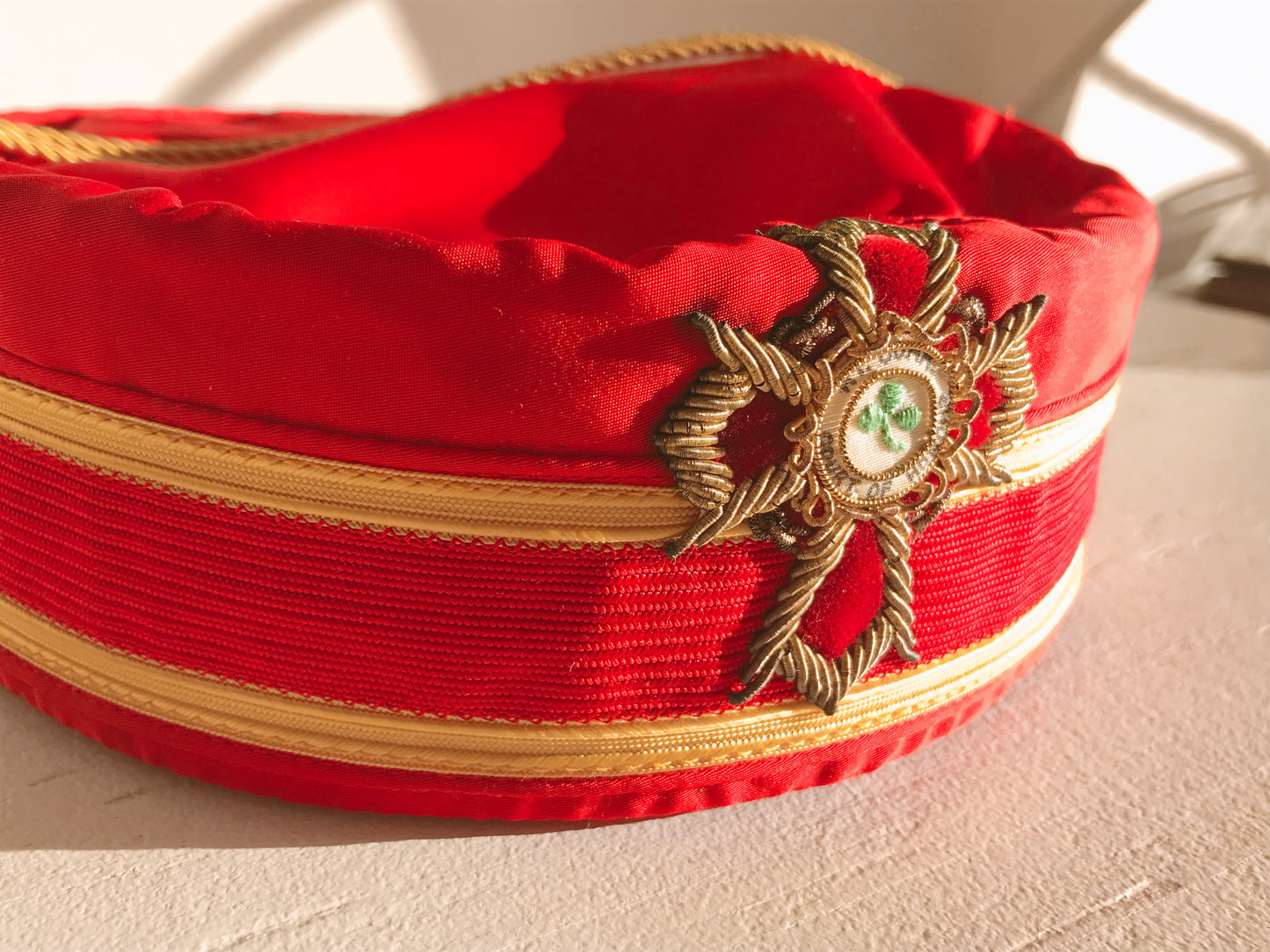 The C.E. Ward Co. Scottish Rite Commander Cross Court of Honor Cap