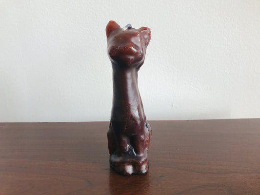 Black Cat Figure Candle