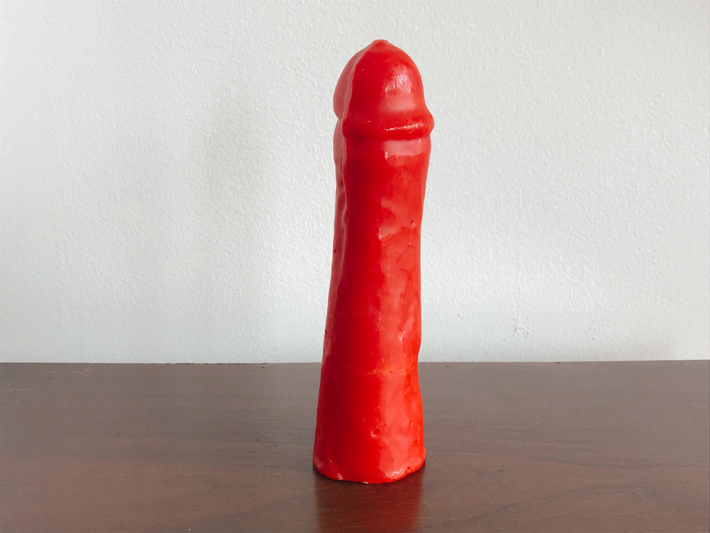 Red Phallus Figure Candle