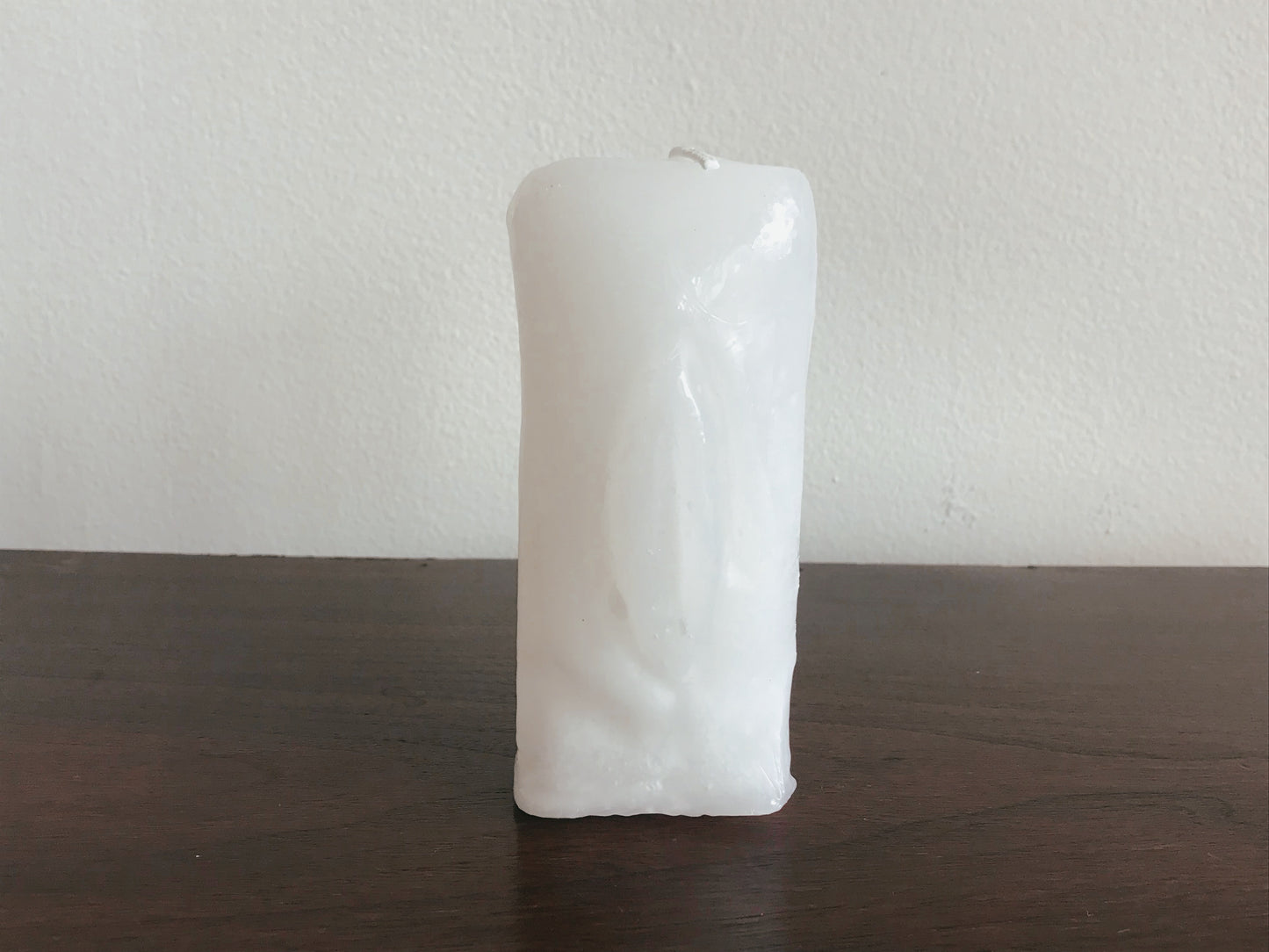 White Yoni Figure Candle