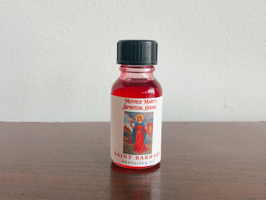 Saint Barbara Anointing Oil